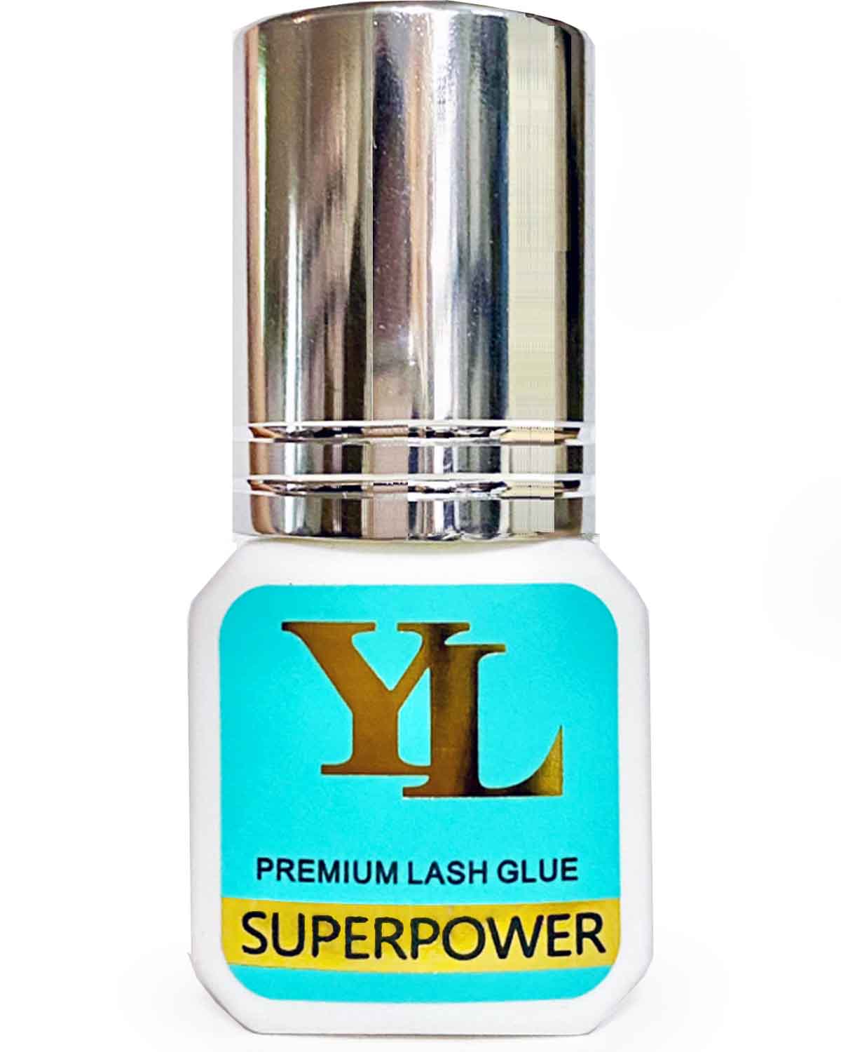 Invisible Superpower 0.5-1 Second Fast Drying -EXTRA STRONG- LONG RETENTION Eyelash Extension Adhesive CLEAR COLOR 5ml